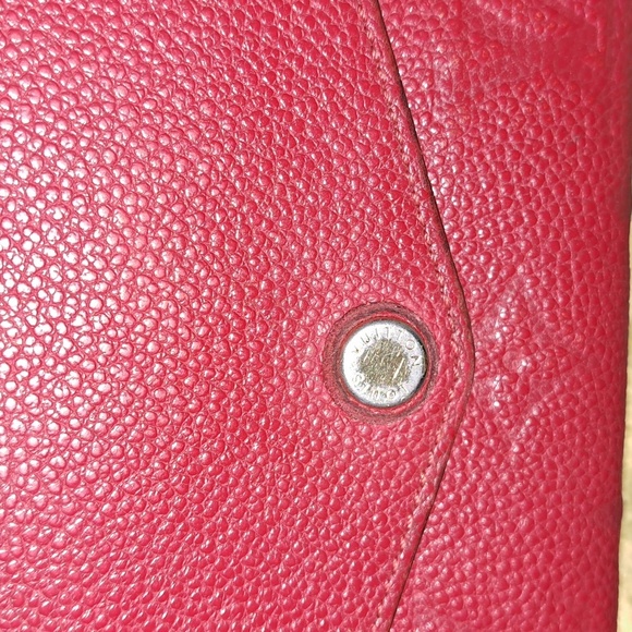 Louis Vuitton Empreinte Curieuse Red Wallet EUC - Picture 16 of 17